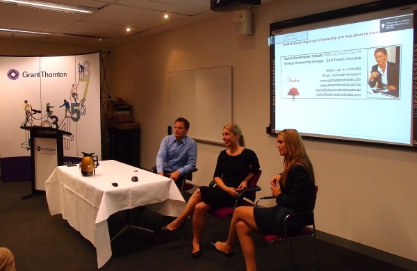 SA Chamber of Commerce Panel Discussion: Per Claesson from Dental Access, Petra Andren from ATP,  Sophia Demetriades from Dream